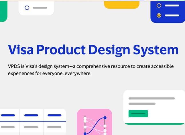 Visa Product Design System